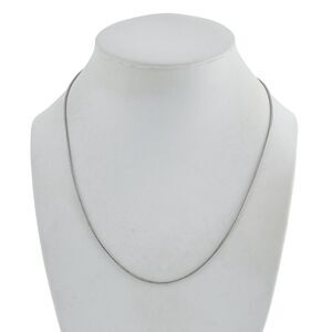 Vintage Alexa's Angels Sterling Silver 925 1.2mm Snake Chain Necklace 16"-18"